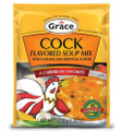 Grace Cock Flavored Soup Mix 50 grams 
A delicious soup mix that is packaged in a Yellow and Gold packet