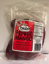 PAULA'S PEPPER MANGO 250 grams\

Delicious Treat in Clear plastic packaging with a red label 