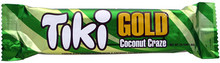 TIKI GOLD COCONUT CRAZE 30 GRAMS 

Chocolate Bar wrapped in Green and Gold Packaging 