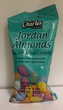 CHARLES JORDAN ALMONDS 2.1 OZ

Mint Green packet of Chocolate covered Almonds
