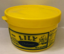 Lily Margarine 

Yellow and Dark Blue 14 oz tub of Margarine 