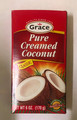  Grace Pure Creamed Coocut 6 oz.

Dark Red small box 