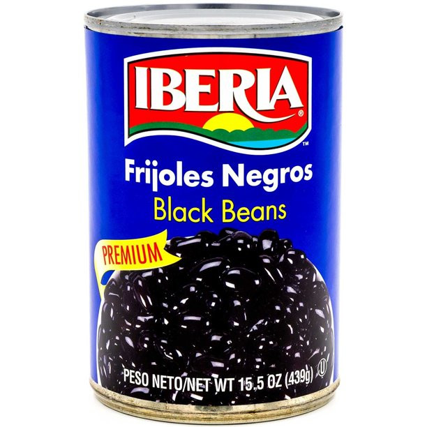 Iberia Black Beans 15.5 oz. - Caribbean Supercenter