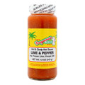 Guyanese Pride Hot & Zesty Sauce Lime & Pepper 12 oz