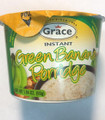 Grace Green Banana Porridge 1.94 oz in Green Plastic container 
