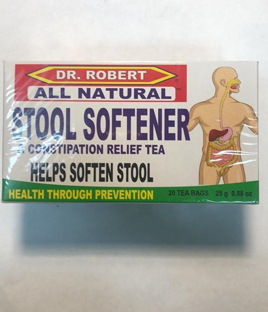 Dr. Robert All Natural Stool Softener 20 Tea bags Caribbean Supercenter
