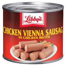 Vienna chicken sausages