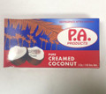 Creamed Coconut in Red and Blue box 