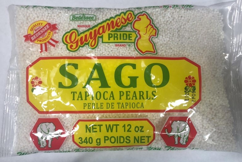Guyanese Pride Sago Tapioca Pearls 12 oz Caribbean Supercenter