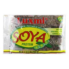 Soya in a plastic bag 