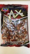 Individually wrapped Candy in Brown plastic packet 