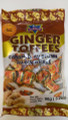 Ginger Toffee individually wrapped in plastic packet 