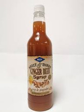 Ginger Beer syrup in plastic bottle 