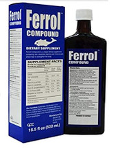 Ferrol bottle with and Blue Box 