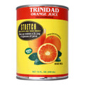 Trinidad Orange Juice in Yellow and Red can 