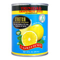 Grapefruit unsweetened juice in Blue and Yellow can 