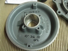 Durco 10" stuffing box cover, MKII/III GP2 316ss, P#CY21805A AH106 SB patt CT21805AE ML1018127