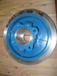 96M1146, Stuffing Box Cover,size - 10" , material - 316 SS , part # 96M1146, T F, Goulds C3, ML1115127