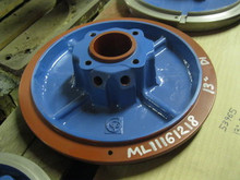 Goulds 3196 MT stuffing box cover, 4x6x13, Iron, Jacketed, P#R100-532 patt 53965  ML11161218