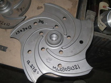 Goulds 3196 MT 5 vane imp, 1.5x3x13, 316ss,12.275, P#100-537 patt 68720 - ML03051321