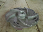 Goulds 3196 ST 5 vane imp 1x1.5x8, 316ss, 6.45" dia., P#076793 patt 56208 - ML0502135