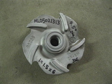 Goulds 3196 ST 5 vane imp, 1x1.5x6,4.5" dia. 316ss P#076781 patt 56206  ML05021313