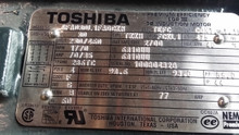 Toshiba 
30 HP
1770 RPM
230/460 volt
286TC frame
TEFC
lks1010141
New surplus  
