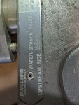 JamesBury wafer spere valve upstream side 316ss 8"  815L113600XZ RM07152211