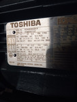 Toshiba motor S/N 15030057127 m:0034SDSR42A-P hp 3 RM1013228