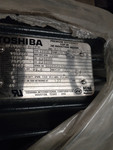 Toshiba induction motor type tkkh S/N 100804330 RM11092217