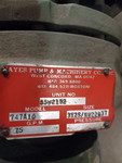 Hayes pump 3X2S/NW22637 model 747A10 75 GPM RM12122211