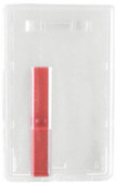 1840-6566 - Badge Holder Vertical Frosted 100 Per Pack