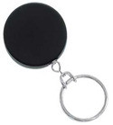 2120-3325 - Retractable Badge Reel Heavy Duty Black/Chrome 100 Per Pack