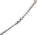 2125-1000 - Metal Chain Bead Size #3 24" 500 Per Pack
