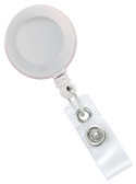 2120-3008 - Retractable Badge Reel White 100 Per Pack