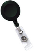 2120-3031 - Retractable Badge Reel Black 100 Per Pack