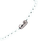 2130-4008 - Plastic Chain Bead Size 4 mm White 500 Per Pack