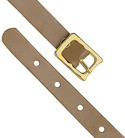 2420-1007 - Luggage Strap Leather Tan 25 Per Pack