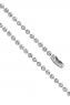 2450-3000 - Metal Chain Bead Size #3 6" 5,000 Per Pack