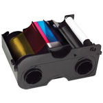 45010 - Ribbon Fargo YMCKOK w/ Cleaning Roller for DTC 1000/1250e 200 Prints