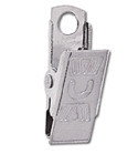 5705-3500 - Metal Clip Embossed  U Bulldog 100 Per Pack