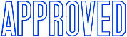 Pre-Inked Stamp--Approved