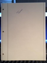 Will Paper, 11", Black Vertical Ruled