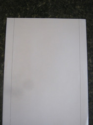Last Will & Testament 11"  sheets- No Text