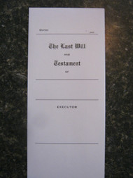  Will Envelopes