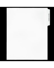 Family Court Tabs "Table of Contents" 3rd Cut