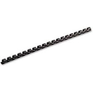  19 Ring 1/4"  Black Bindings
