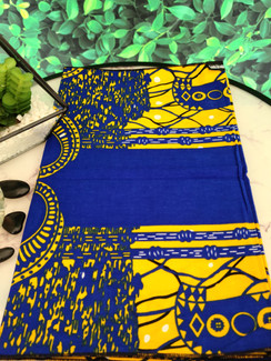 Ankara headwrap - Royal Reflection