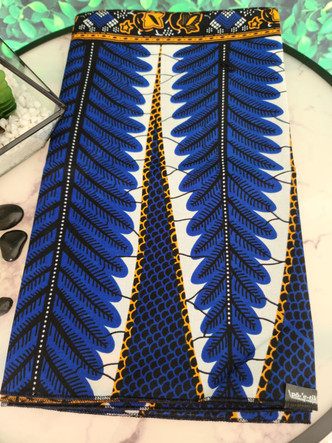 Ankara headwrap - Midnight Stroll