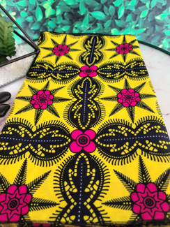 Ankara headwrap - Citroen Hibiscus